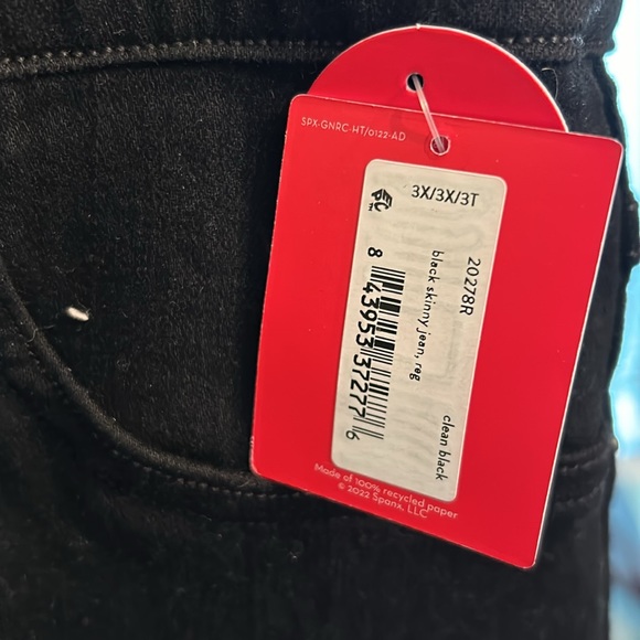 Spanx Ankle Skinny Jeans NWT - Picture 8 of 9
